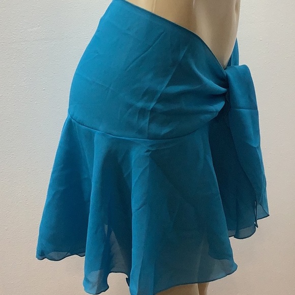 Zuliana Dark Teal Sarong Made in USA New With Tags - Picture 3 of 4